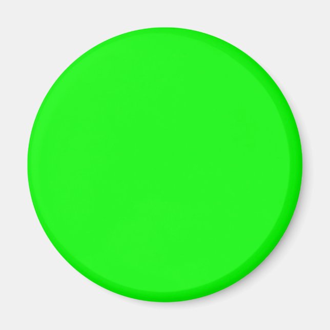 Aimant Neon Lime Green Arrière - plan (Devant)