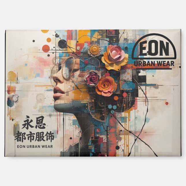 AIMANT NEON ROSE (Recto)