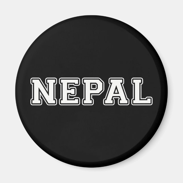 Aimant Népal (Devant)