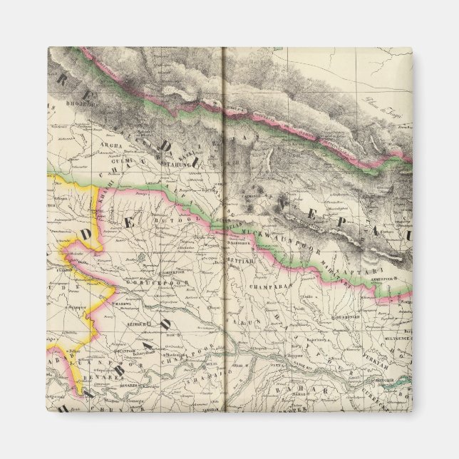 Aimant Népal, Asie 83 (Devant)