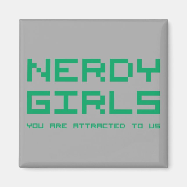 Aimant Nerdy Girls 2 (Devant)