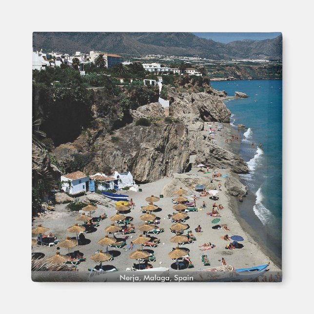 Aimant Nerja, Malaga, Espagne (Devant)