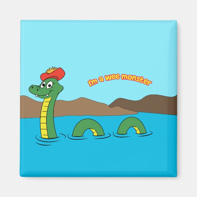 Aimant Nessie (Devant)