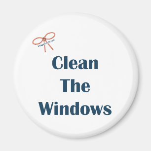 Aimant Nettoyez les rappels de Windows