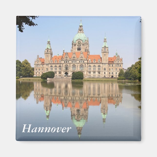Aimant Neues Rathaus à Hanovre (Devant)