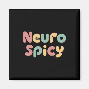Aimant Neurodiversité Neuro épicée Autisme Adhd