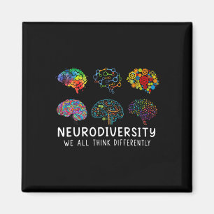 Aimant Neurodiversité Nous Pensons Tous Différemment Cern