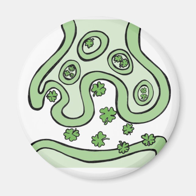 Aimant Neurotransmetteurs Clover (Devant)