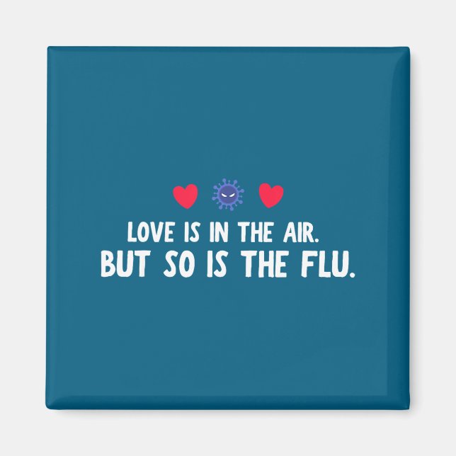 Aimant New Air So Flu Valentine's Day (Devant)