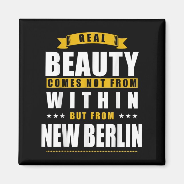 Aimant New Berlin - Funny D City Gift  (Devant)