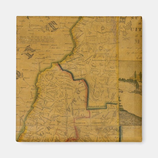 Aimant New Hampshire 4 (Devant)