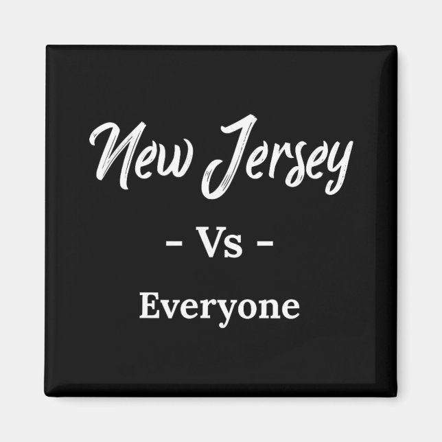 Aimant New Jersey Vs Everyone  (Devant)