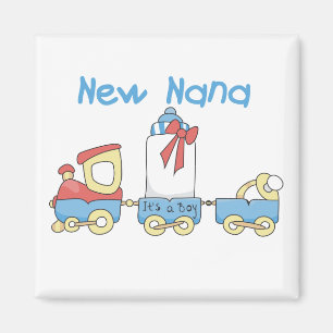 Aimant New Nana - Train Tshirts et cadeaux
