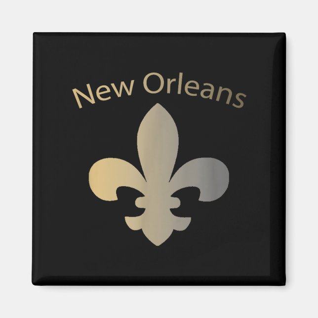Aimant New Orleans Tees_  (Devant)
