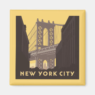 Aimant New York   Brooklyn Bridge