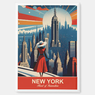 Aimant New York : Le coeur de l'innovation