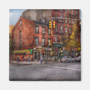 Aimant New York - Ville - Coin de Sens unique & Cette voi
