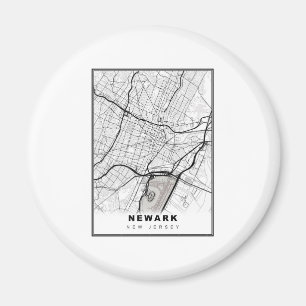 Aimant Newark map