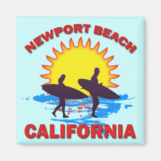 AIMANT NEWPORT BEACH CALIFORNIE (Devant)