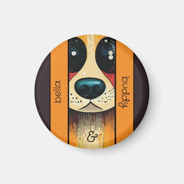 Aimant Nez de chien (Devant)