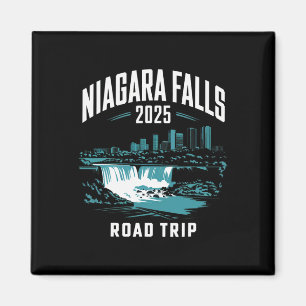 Aimant Niagara Falls Road Trip 2025 Voyage en famille ami