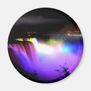 Aimant Niagara-Falls-sous-projecteurs-la nuit