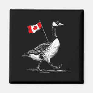 Aimant Nice Canada Animal Avec Drapeau Pour Les Amateurs