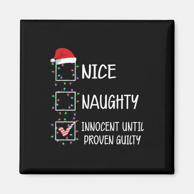 Aimant Nice Naughty Innocent Jusqu'À La Culpabilité Prove (Devant)