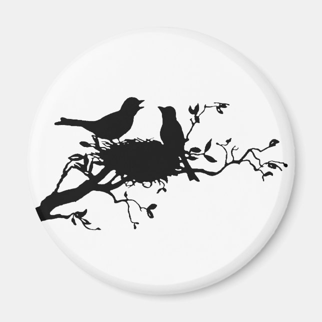 Aimant Nid d'oiseaux (Devant)