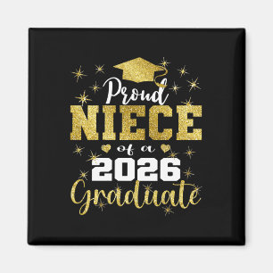 Aimant Nièce extrêmement fière du diplômé senior de 2026