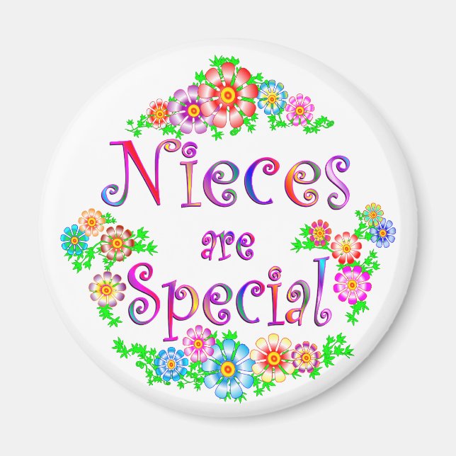 Aimant NIECES est spécial (Devant)