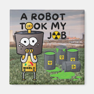 Aimant Nigel le robot a pris mon travail