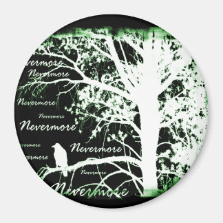 Aimant Night Vision Nevermore Raven Silhouette