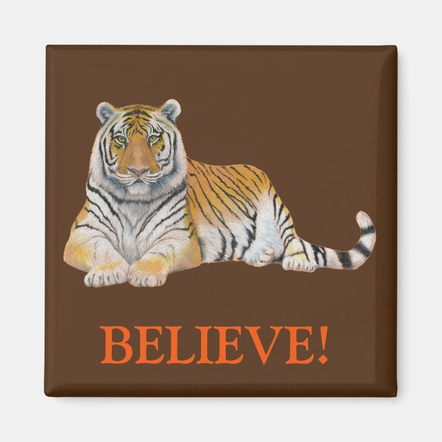 Aimant N'IMPORTE ! Tigre (Devant)