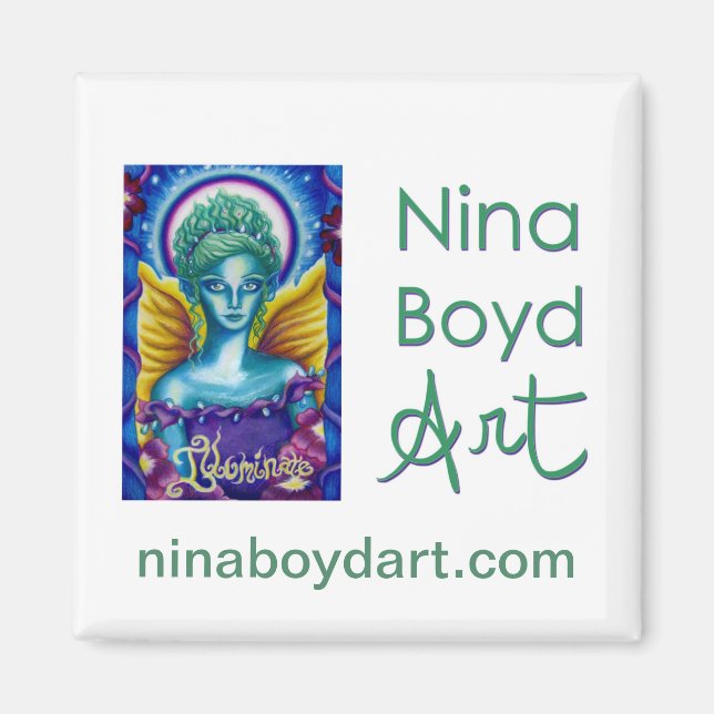 Aimant Nina Boyd Art (PRIVÉ) (Devant)