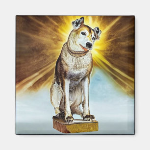 Aimant Nipper, le chien d'or RCA