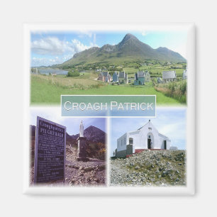 Aimant NIR009 CROAGH PATRICK, Irlande du Nord, Fridge