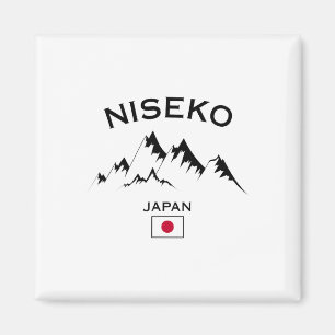Aimant Niseko Japan Station de ski Hokkaido Montagne japo