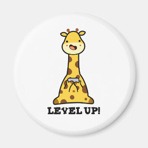 Aimant Niveau Haut Funny Giraffe Pun