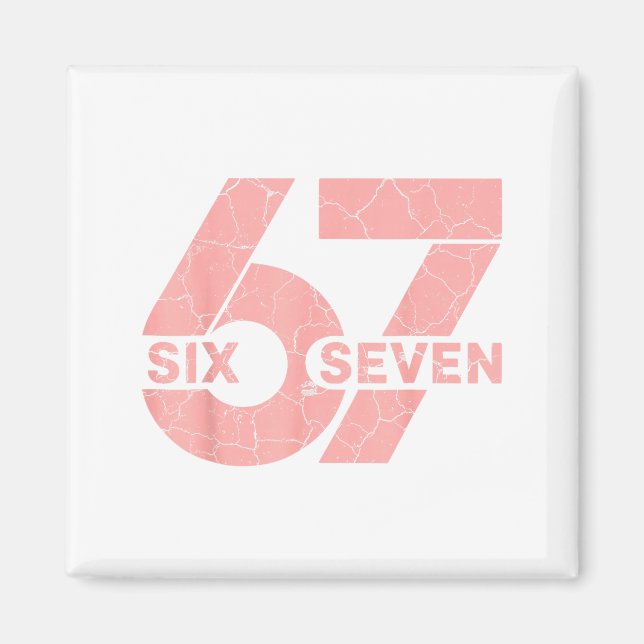 Aimant Nk And White Number 67 Jersey Player Uniform #67 F (Devant)