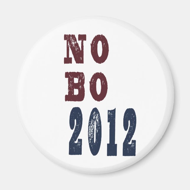 Aimant No B O 2012 Election Tee (Devant)