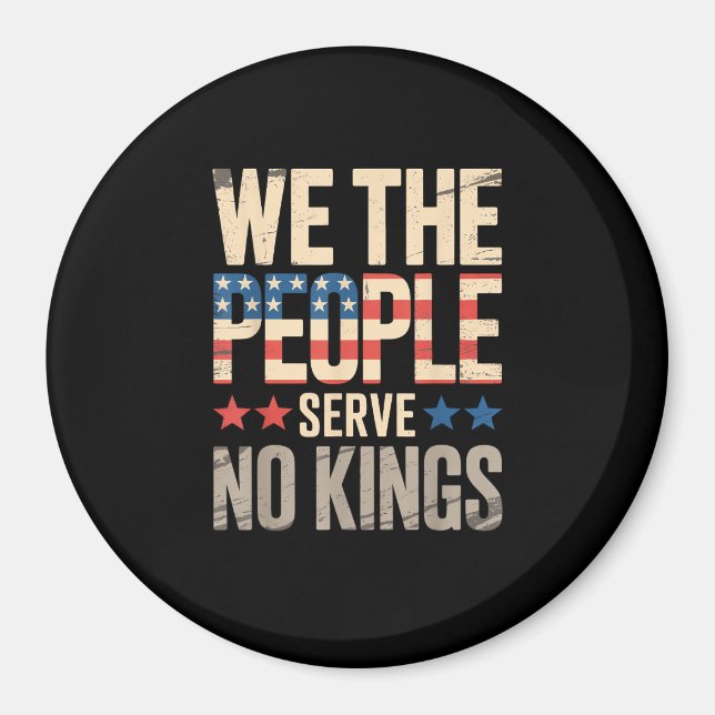 Aimant No Kings In America We The People (Devant)