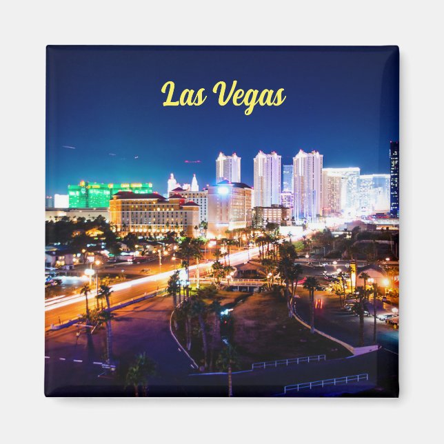 Aimant nocturne de Las Vegas (Devant)