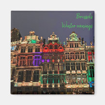 Noël à Bruxelles, Belgique souvenir de voyage 