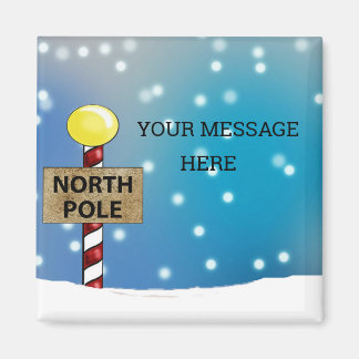 Aimant Noël au pôle Nord