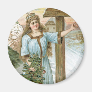 Aimant Noël Bonjour Angel
