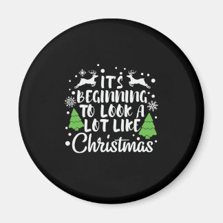 Aimant Noël Ça Commence À Ressembler Beaucoup À Noël