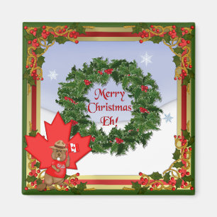 Aimant Noël canadien