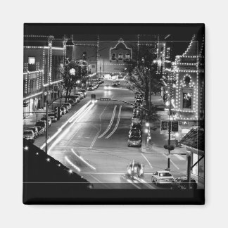 Aimant Noël dans la ville