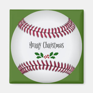 Aimant Noël de baseball